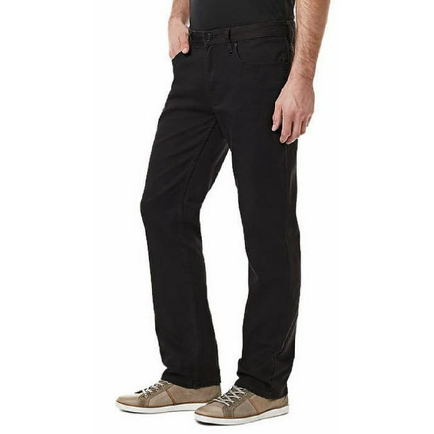 NWT Mens BUFFALO JEANS SAM-X BASIC Navy Slim Straight Stretch Jeans 34 W 34 L